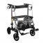 High quality foldable rollator walker with brake for elderly