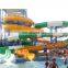 Big Water Slide Custom Mul-lanes Body Slide Fiberglass for Water Park