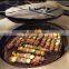 BBQ grills steel mesh BBQ fire pit grilling grate camp fire cooking rack BBQ charcoal grill tables or for  restaurant