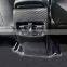 Car Accessories Carbon Fiber Rear Center Console Air Vent Trim Air Vent Outlet Frame Trim Cover For Toyota Corolla Cross 2020