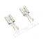6.3 Plug spring horizontal with terminal 250 brass tinned plug spring horizontal