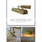 Brush nickel finishing brass metal wall lamp for home lighting hotel decoration