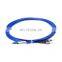 LC-ST Spiral Armored Single Mode Duplex  LSZH PVC Fiber Optic Patch cord Fiber Jumper Glasfaser-Patchkabel