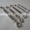 Stainless steel Open Body Turnbuckle Hook - Hook  for landscaping, horticulture, installations, rigging and fencing.