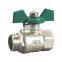 nickel plate Casting Brass Ball Valve supplier