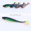 New 90mm/5.6g 7Pcs/Bag T-Tail Style Fishing Soft Baits Artificial saltwater lure with fishy smell