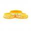 Factory Price Debossed Silicone Bangle Bracelet With Custom Logo