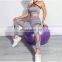 Breathable  Seamless slim gym Exercise Seamless active sexy vests 2 piece fitness clothing For Women gym sports