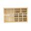 Classic Bamboo Desktop Organizer Cosmetics Storage Box Make Up Organizer
