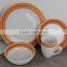 porcelain dinner set with glaze line glaze line dinner set produced in shandong linyi purchase from factory