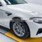 CLY Car bumpers For 2010-2017 BMW 5 Series F10 F18 Upgrade 2021 M5 Body kits With Siamese large Grille
