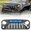 Front Bumper Devil Grille For Jeep Wrangler JK/JKU 2007-2018 Factory Price W/ LED Light Bar