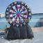 Outdoor sport games giant inflatable soccer dart board for kids