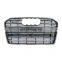 High quality front grill for Audi A6 A6L Chrome silver S6/RS6 W12 radiator honeycomb grills 2016 2017 2018