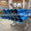 Custom colorful powder coated blue aluminium round pipes