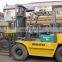 Бу поднятый погрузчик Komatsu FD80, б/у 8-тонный погрузчик