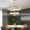 Modern LED Hanging Lamp Simple Decor Feather Pendant Light For Living Room Bedroom Ceiling Led Chandelier