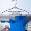 High efficient PVC galvanized wire clothes wire hanger making machine for laundry