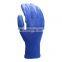 Liquid-resistance Auto Repair Safety Gloves Smooth Nitrile Coated Work Gloves
