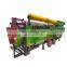 Factory Price Compost Sieve Trommel Screen Machine With Conveyor