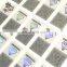 Silver Custom Security 3D Hologram Sticker with Fixed QR Code