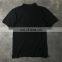 Custom Design Polo Shirts Embroidered Logo Black Color Cotton Polo Shirts for men