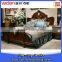 custom made 5 star hotel furniture twin bed frame and king size wooden bed base