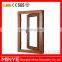 Latest design normal aluminum window wood grain casement window handle windows