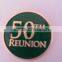 Metal coin the 50th REUNION challenge coin