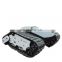 Well selling AVT-10T rubber crawler robot chassis stairs climbing robot electric wheel chair with good price
