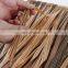 factory direct outdoor bamboo woven fireproof artificial palapa decoration thahch roofing plam synthetic thatch artificial roof