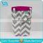 Custom Chevron Print Hanging Car Back Seat Organizer/Car Trash Bag/Car Organizer