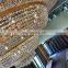 Custom Project Large Interior Decoration Round Ceiling Crystal LED Chandelier