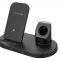 15W Quick Magnetic Wireless Charger Stand 3-in-1 Multifunction with Holder for Phone Smart Watch Earphones