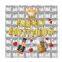Background Wall Aluminum Foil Balloon Five Row Square Curtain Birthday Party Decoration Balloon Wall