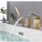 Multiple installation methods       sleek appearance       comfortable to the touch Three holes Series