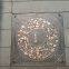 Cast Iron Manhole Cover With Copper Coating, Artistic Effect, Custom Design