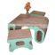 Home furniture corrugated cardboard table and chair set