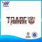 custom metal logo stickers/metal transfer stickers