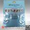 China supplier three sealed hanging cute toy bag/Custom standing bag for toy pouch