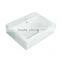 New style bathroom square ceramic hand washing basin