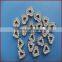 Produce Pave Heart Charms Wholesale DIY Wearing Slide Heart Shaped Accessory