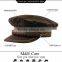 Classic military officer peaked cap and hat