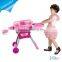 Top Popular Children Play Toys Preschool Educational Barbecue Cart Toy Set