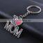 Latest Wholesale I Love Mom Letter Shaped Keychain Mother's Day Gift