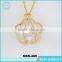 .com france charm custom alloy gold crystal necklace