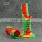 Glass smoking Water Pipe wax oil smoking, wax vaporizer smoking device Silicone material
