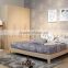 luxury turkey bedroom set wood double bed designs(SZ-BT005)
