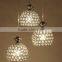 Modern crystal 3-head pendant simple desgin cyrstal pendant lamp