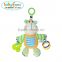 Babyfans funny baby rattle teether toy good quality plush baby toy baby toys wholesale from china